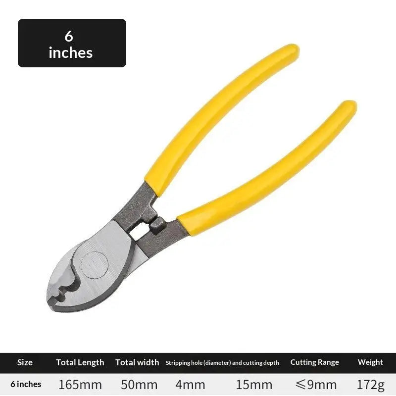 Shockproof Insulated Cable Cutter – Alloy Steel Wire Tool Insulated Cable Cutter Richie's A1