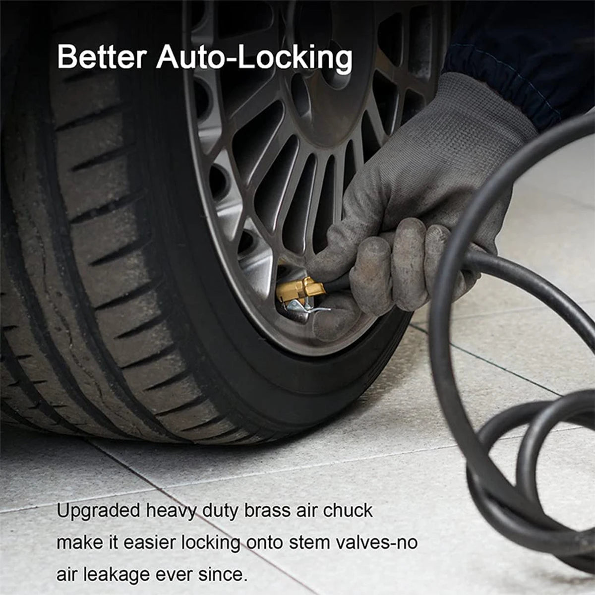 Brass Car Tire Valve Adapter – Quick-Release Air Pump Connector Tire Valve Adapter Richie's