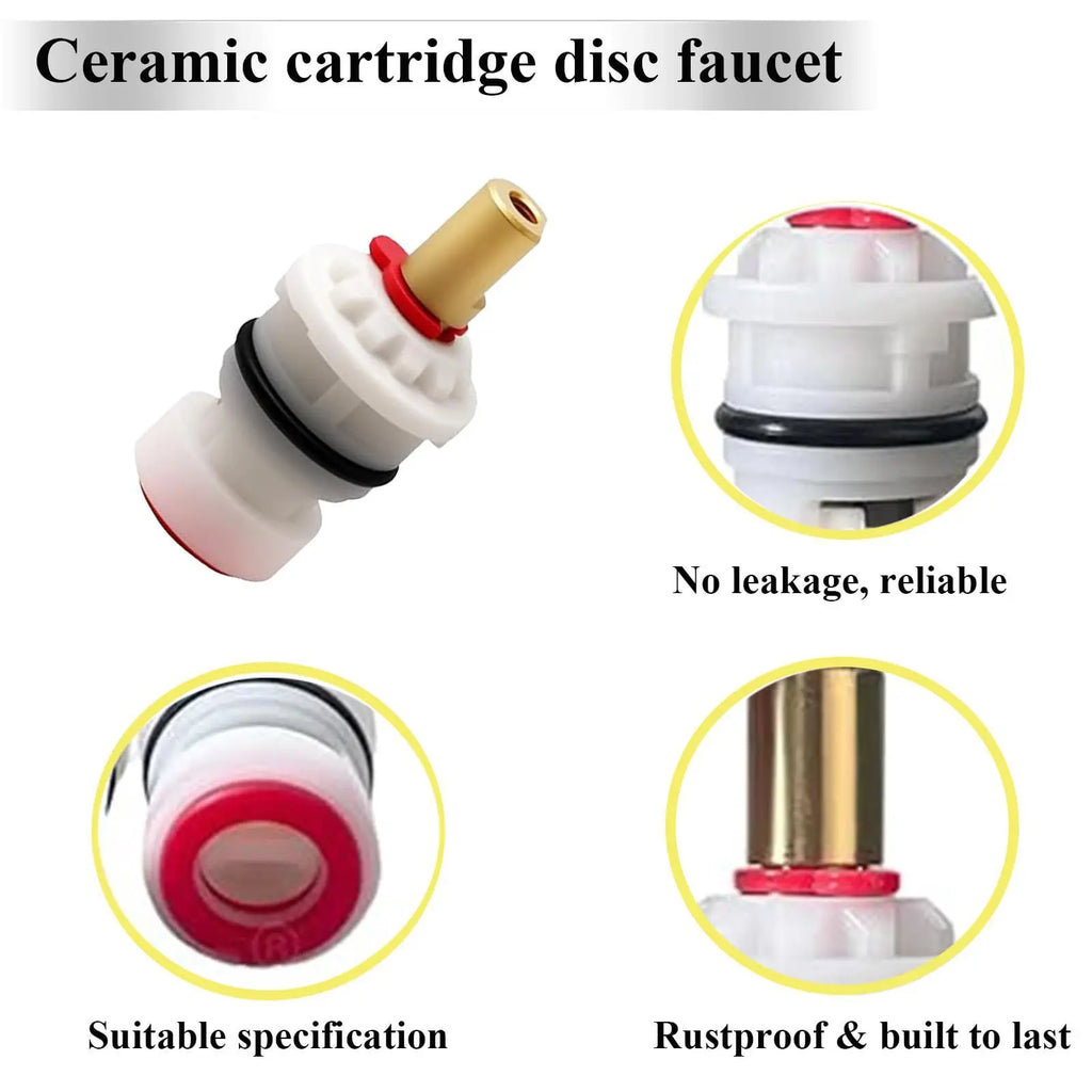 Ceramic Disc Faucet Cartridge Spool 9608060 Hot & Cold Valve Faucet Cartridge Richie's