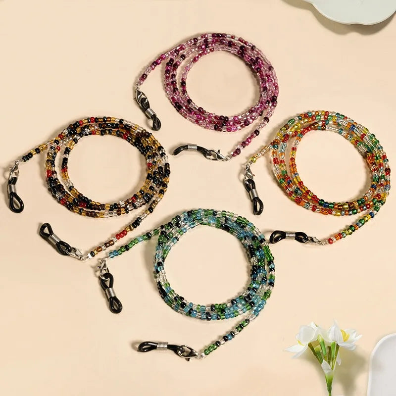 Handmade Beaded Glasses Chain – Non-Slip Unisex Eyeglass Lanyard Eyeglass Chain Lanyard Richie's
