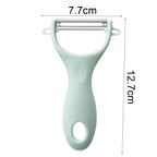 Stainless Steel Vegetable Peeler & Cucumber Slicer – Kitchen Tool Vegetable Peeler Richie's