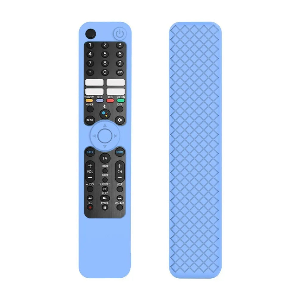Silicone Remote Cover with Lanyard for Sony RMF-TX600 Series Remote Control Cover Richie's Blue