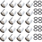 20 Pcs Brass Faucet Aerator Water Saving Anti-Splash Bubbler Faucet Aerator Richie's DN15 Brass