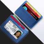 Ultra-Thin PU Leather Mini Wallet – 4-Slot Card Holder Slim Card Holder Wallet Richie's