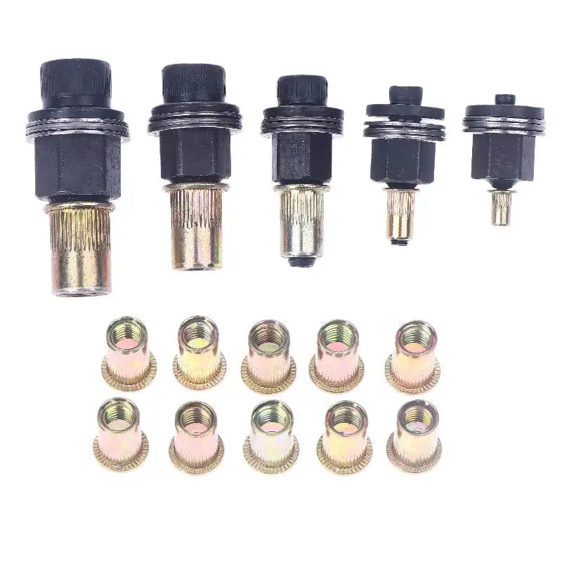 11-Piece Manual Rivet Nut Tool Set – M3 to M12 Hand Riveter Rivet Nut Tool Richie's