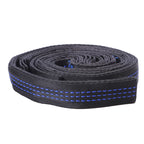 2PCS Hammock Tree Straps 600 lbs – Polyester 5-Ring Straps Hammock Straps Richie's blue