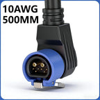 Iron Tower M28 Male Elbow EV Charging Waterproof Connector EV Charging Connector Richie's Front 10AWG 1PCS