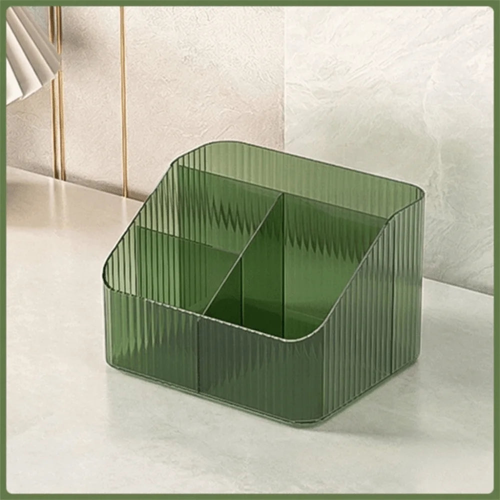 Transparent Acrylic Makeup Organizer – 3/4 Grid Storage Box Makeup Storage Organizer Richie's