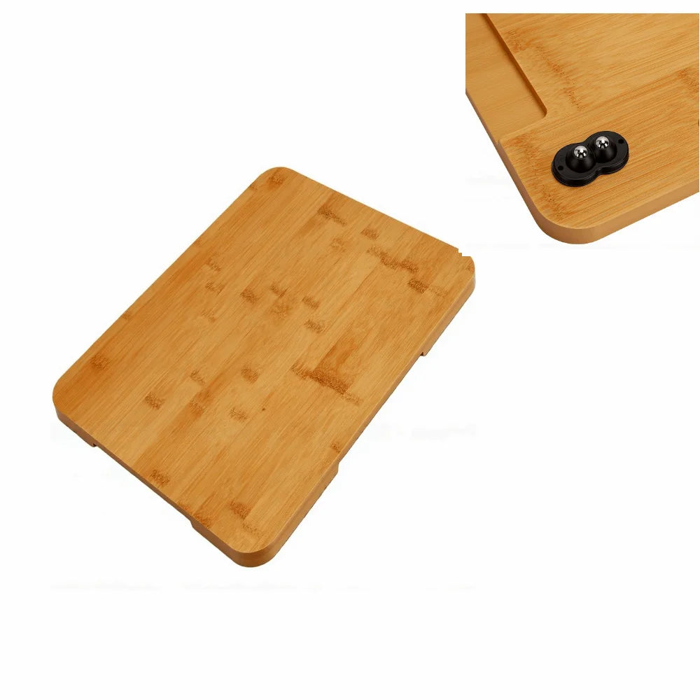 Wooden Sliding Tray for Coffee Machines – Heat Insulating Base Appliance Sliding Tray Richie's