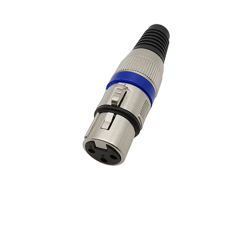 3-Pin XLR Male Female Connectors – Microphone Cable Plug Socket XLR Audio Connector Richie's 1 Female