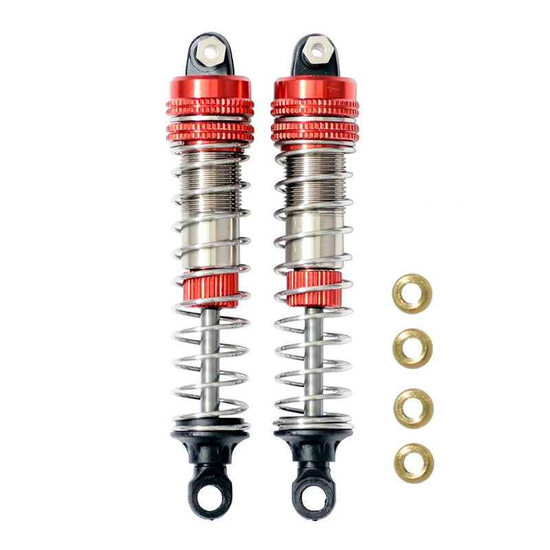 Metal Shock Adapter Xinlehong 9115 9116 XLF X03 X04 RC Car RC Car Upgrade Parts Richie's Red No plug