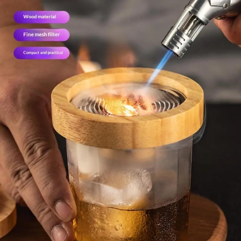 Cocktail Smoker Kit – Wooden Bar Smoke Infuser for Drinks Cocktail Smoker Kit Richie's