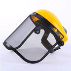 Adjustable Wire Mesh Face Shield Safety Helmet | Garden & Saw Safety Face Shield Richie's