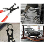 Auto Hose Clamp Pliers Set – Flat Band & Angled Removal Tool Hose Clamp Pliers Richie's