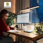 KEBINCPLED Clip-On USB LED Anti-Glare Desk & Reading Lamp Clip-On LED Desk Lamp Richie's