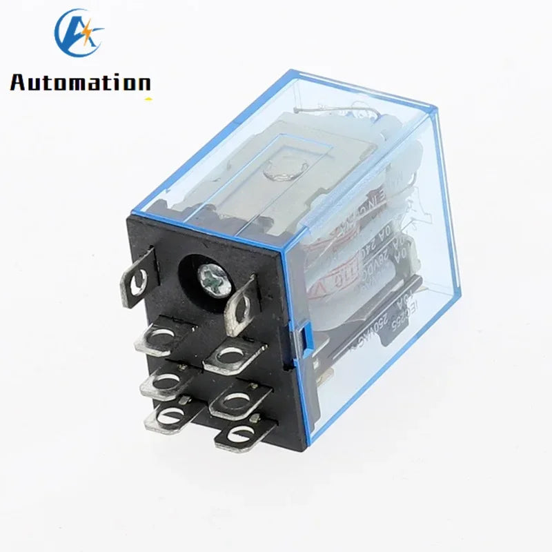 LY2NJ HH62P Electromagnetic Relay 10A 8-Pin DPDT LED Electromagnetic Relay Richie's