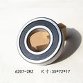 JARBLUE 6200–6208 2RZ Deep Groove Ball Bearing | Bearing Steel Ball Bearing Richie's 6205 2RZ