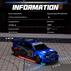 WHOOSH H1 H2 1/43 Scale Drift RC Car – Mazda & Subaru Licensed 4WD Drift RC Car Richie's