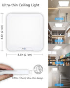 Rechargeable Dimmable LED Ceiling Light – Motion Sensor & Remote LED Ceiling Light Richie's