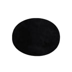 Oval Suede Iron-On Fabric Patches – Clothing Repair & Decor Iron-On Fabric Patch Richie's black
