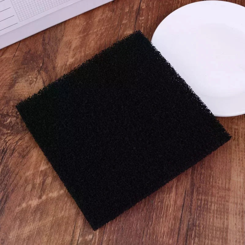 5-Pack Activated Carbon Foam Air Filter Pads 13×13cm Universal Air Filter Pad Richie's Default Title