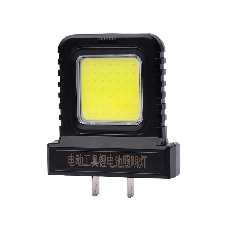 14W LED Work Light for 20V–21V Li-Ion Power Tool Battery LED Work Light Richie's Black
