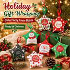 30 Pcs Star-Shaped Christmas Gift Boxes with Ribbons Christmas Gift Boxes Richie's
