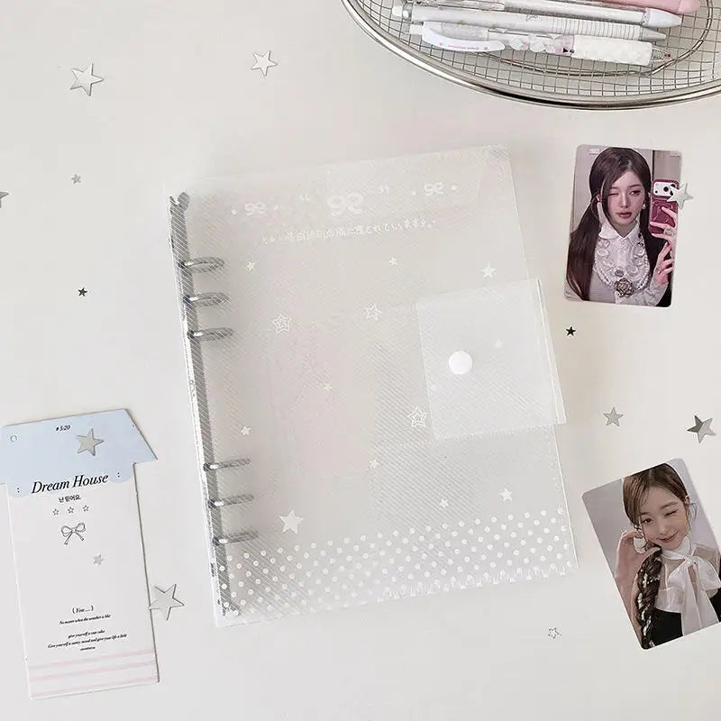 A5 Loose-Leaf Ring Binder Notebook Journal Planner – Ins Style Ring Binder Notebook Richie's
