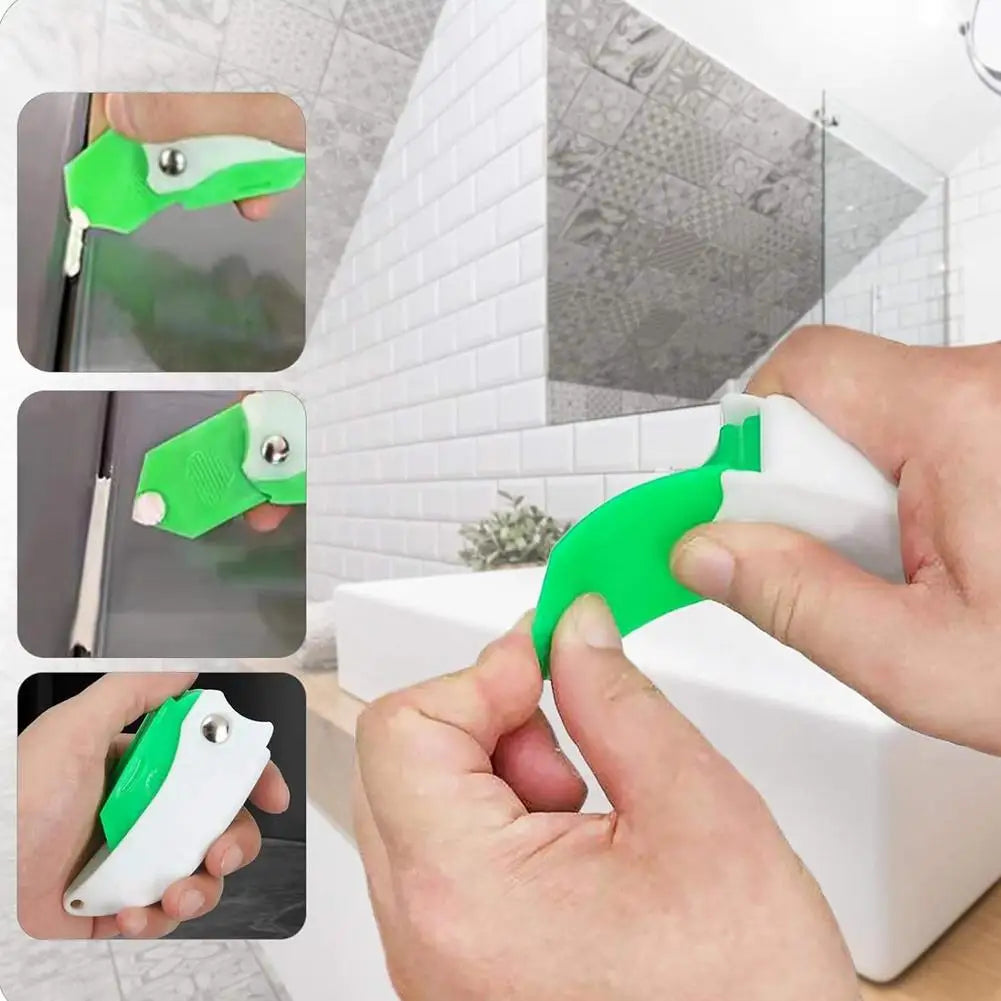 9-in-1 Silicone Caulking Tool – Grout Scraper & Spatula Caulking Scraper Tool Richie's