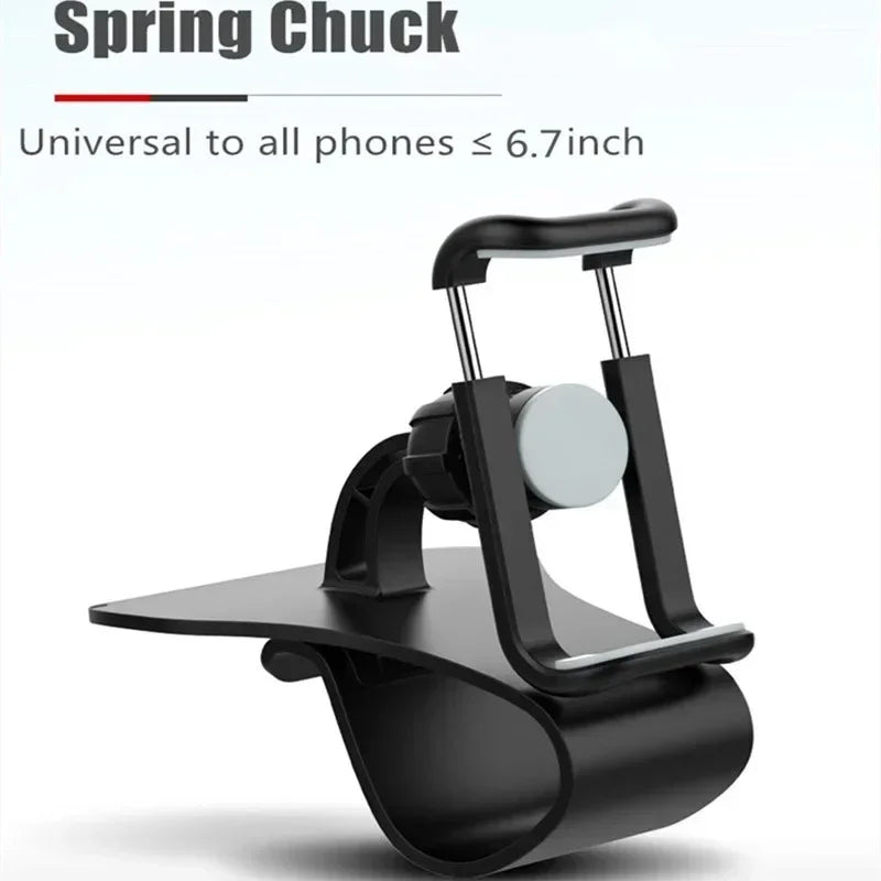 FUCHU 360° Rotatable Car Phone Holder – Universal Mount Car Phone Mount Richie's black