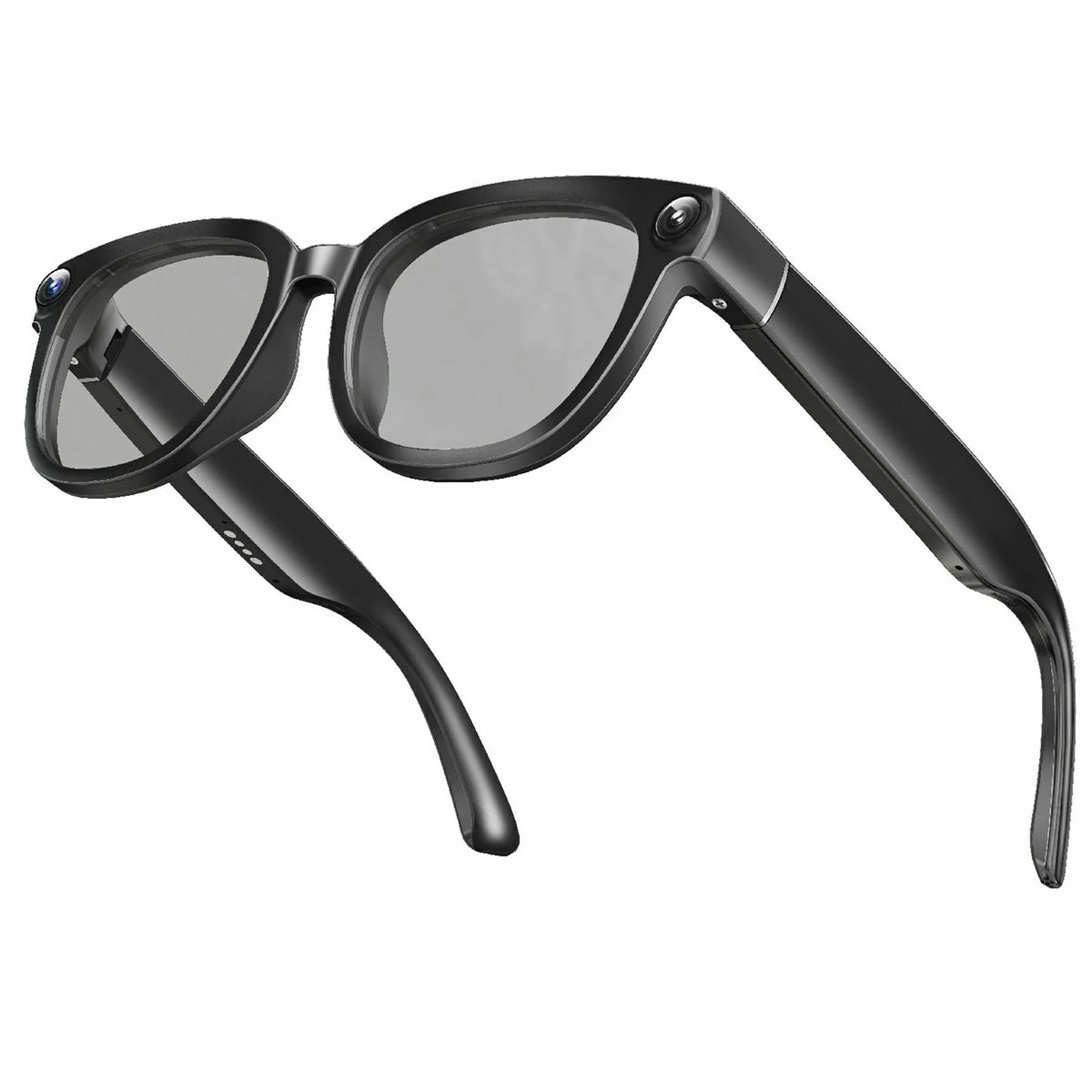 4K AI Smart Glasses – Camera, Translation & Calls | Black Smart Glasses Richie's black