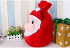 Santa Claus Christmas Drawstring Backpack – Large Xmas Gift Bag Holiday Drawstring Backpack Richie's