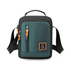 Men's Nylon Crossbody Messenger Bag – Casual Shoulder Handbag Men's Crossbody Bag Richie's green small