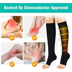 Toeless Compression Socks S–XXL Unisex Support Hosiery 1 Pair Compression Socks Richie's