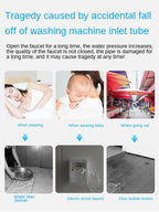 Brass Automatic Stopcock Washing Machine Faucet Wall Mounted Brass Stopcock Valve Richie's