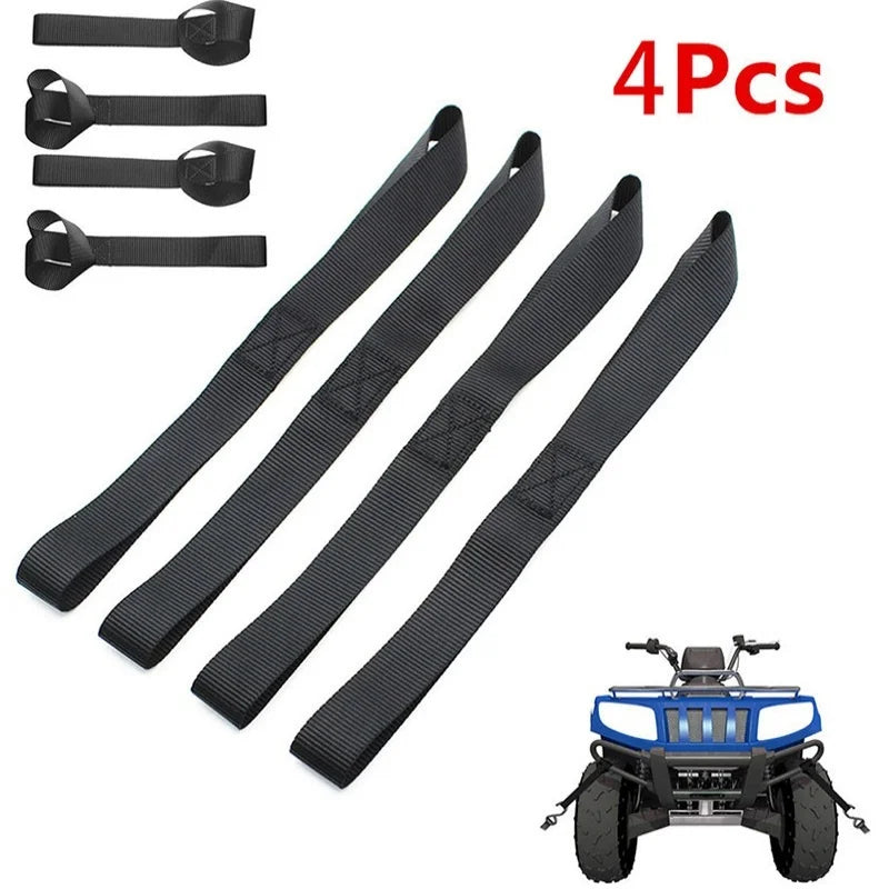 Motorcycle Soft Loop Tie Down Straps – 600LBS Nylon Hauling Motorcycle Tie Down Straps Richie's