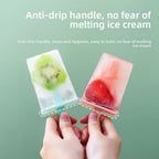 Reusable Popsicle Molds DIY Ice Cream Maker with Drip Guard Popsicle Mold Set Richie's