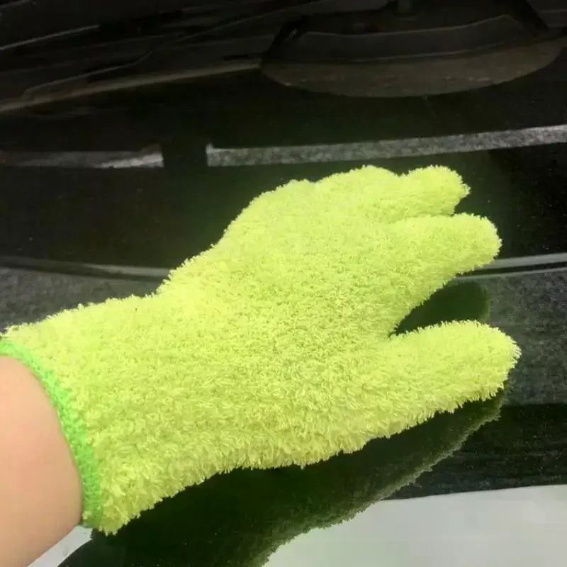 Microfiber Dusting Gloves – Stretchable Cleaning Gloves for Home & Car Microfiber Cleaning Gloves Richie's