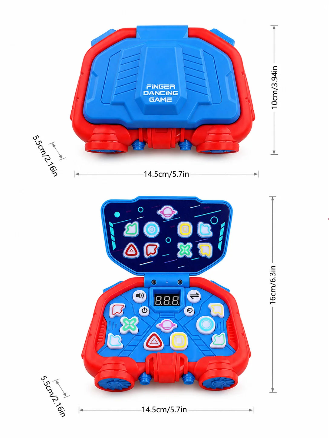 Handheld Dance Game Console for Kids – Educational Toy Ages 3-6 Educational Game Toy Richie's