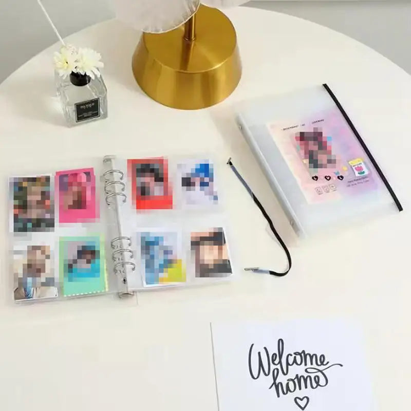 A5 Kpop Photocard Holder Binder Album Book – 3 Inch Heart Photocard Binder Album Richie's