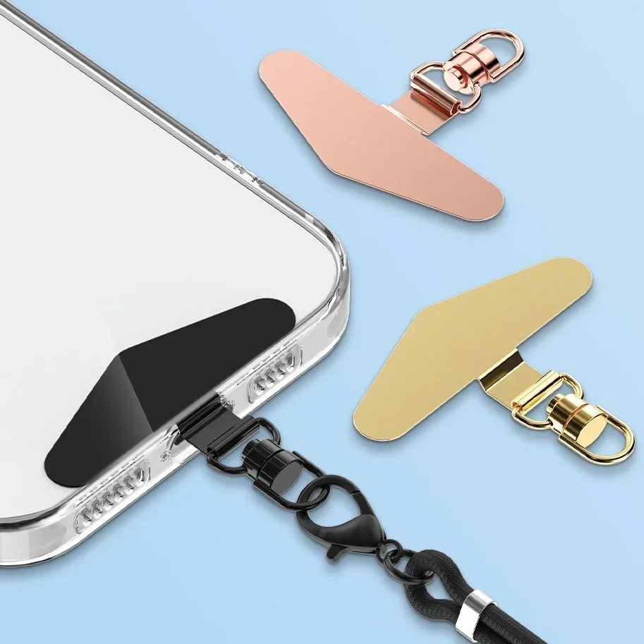 360° Rotatable Stainless Steel Phone Lanyard Clip Connector Phone Lanyard Clip Richie's