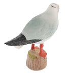 Seagull Figurine Nautical Bird Statue Miniature Home Décor Decorative Figurine Richie's