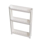 3-Tier Rolling Storage Rack for Kitchen, Bathroom & Home Rolling Storage Rack Richie's