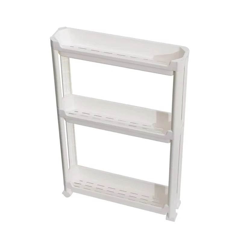 3-Tier Rolling Storage Rack for Kitchen, Bathroom & Home Rolling Storage Rack Richie's