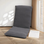 Stretch Tatami Chair Cover – Elastic Breathable Floor Seat Protector Chair Slipcover Richie's Dark Grey