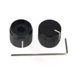 Aluminum Flat Top Half-Shaft Bass Guitar Knob – 1 or 2 Pcs Bass Guitar Knob Richie's