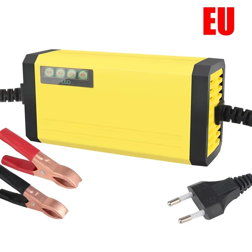 12V 2A Smart Lead Acid Battery Charger – Car & Motorcycle Battery Charger Richie's EU Plug