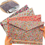 Floral File Storage Bag – Large Capacity Fabric Organizer File Storage Bag Richie's