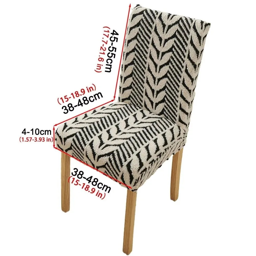 Anti-Slip Jacquard Chair Slipcover – High Elastic Dining Cover Chair Slipcover Richie's