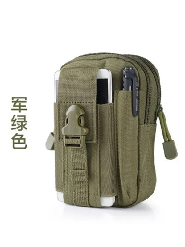 Tactical Leg Bag Multi-Pocket Waist Fanny Pack Belt Bag Tactical Waist Bag Richie's Army Green
